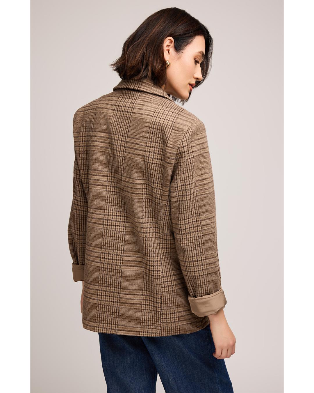 brown blazer