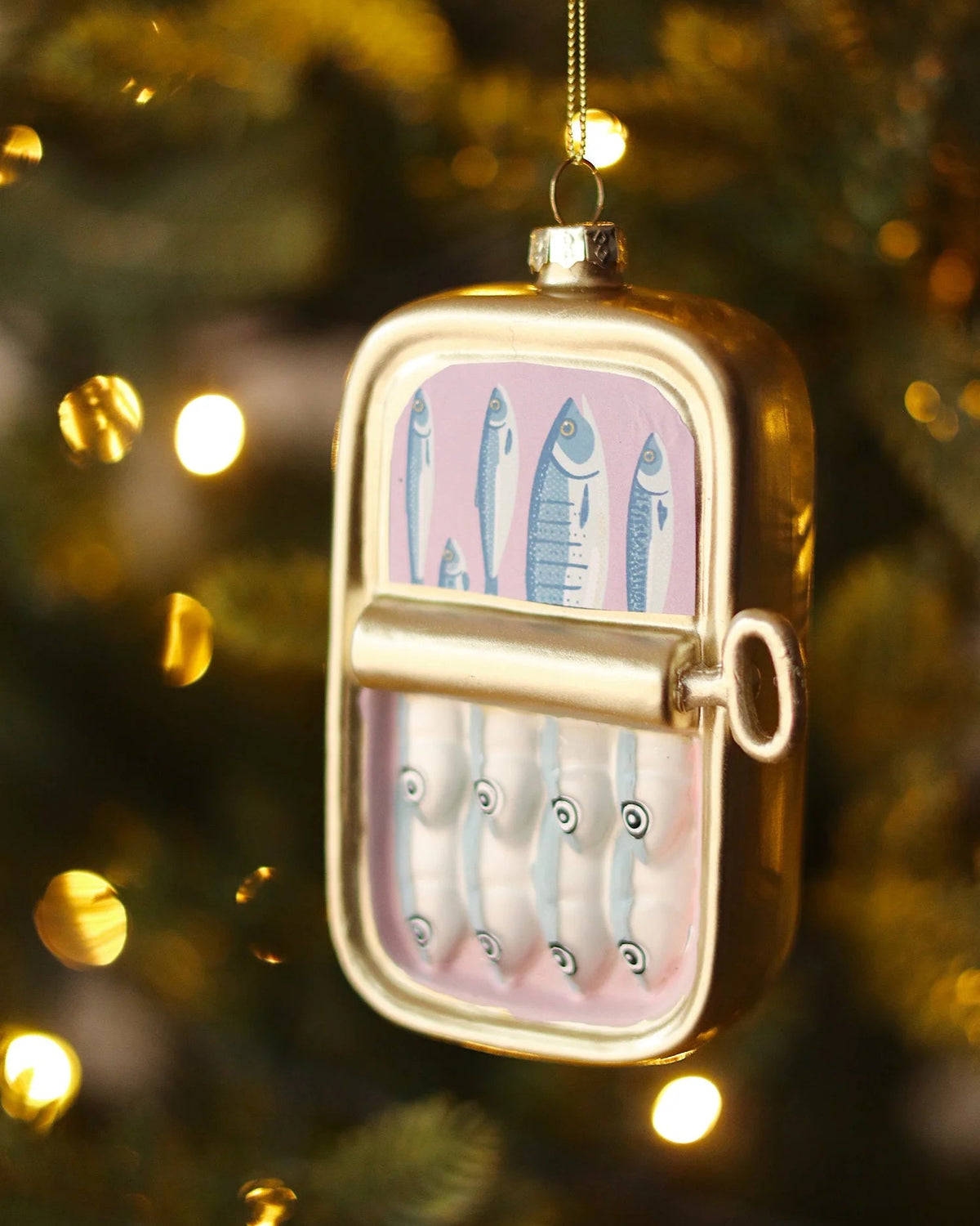 sardine can ornament