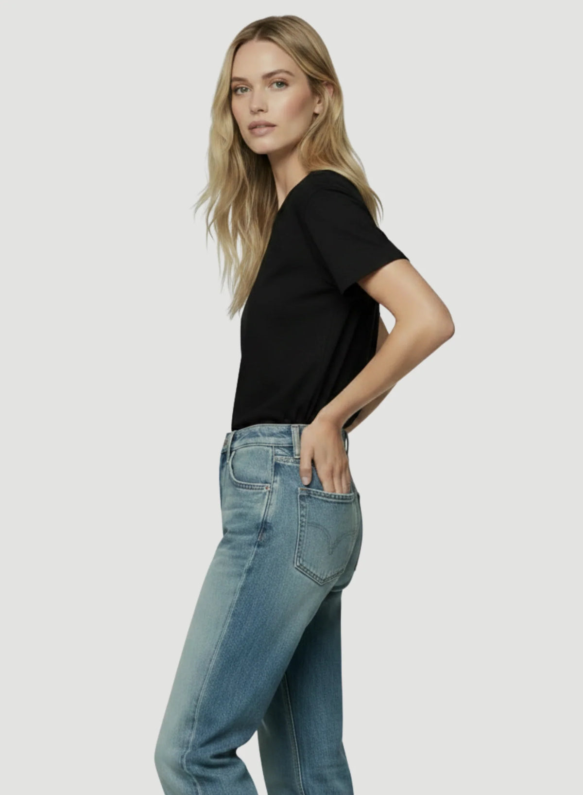 basic black short sleeve t-shirt