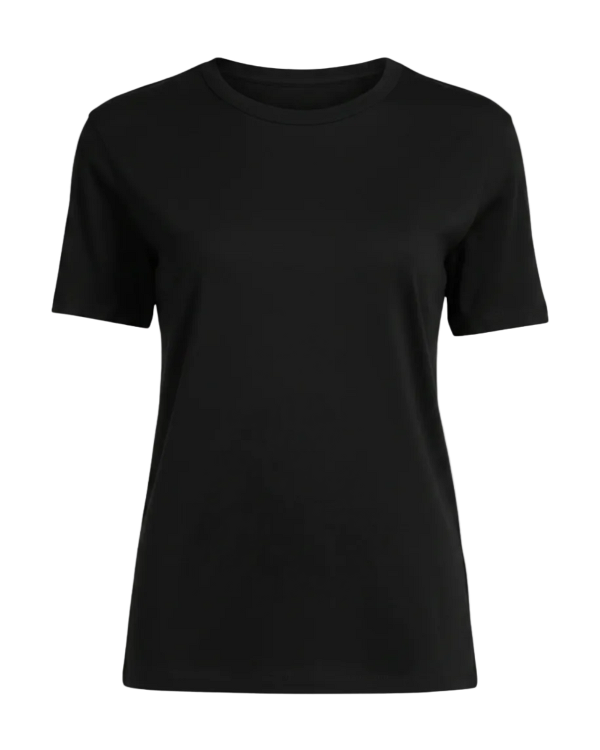 basic black short sleeve t-shirt