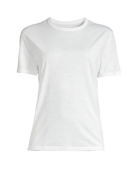 basic short sleeve white t-shirt