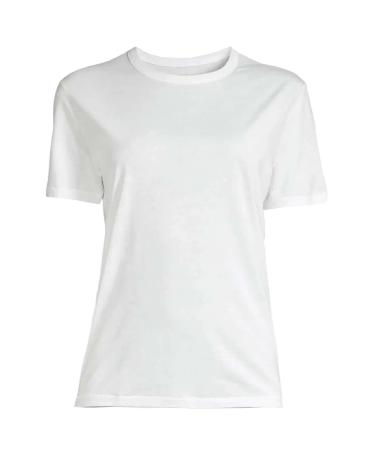 basic short sleeve white t-shirt