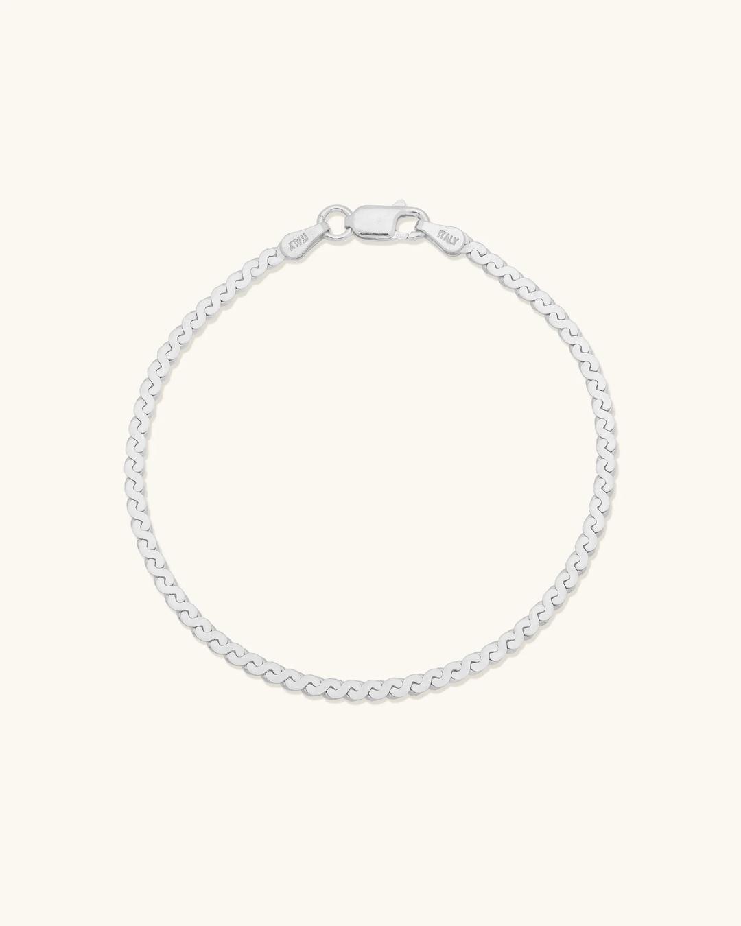 silver bracelet 