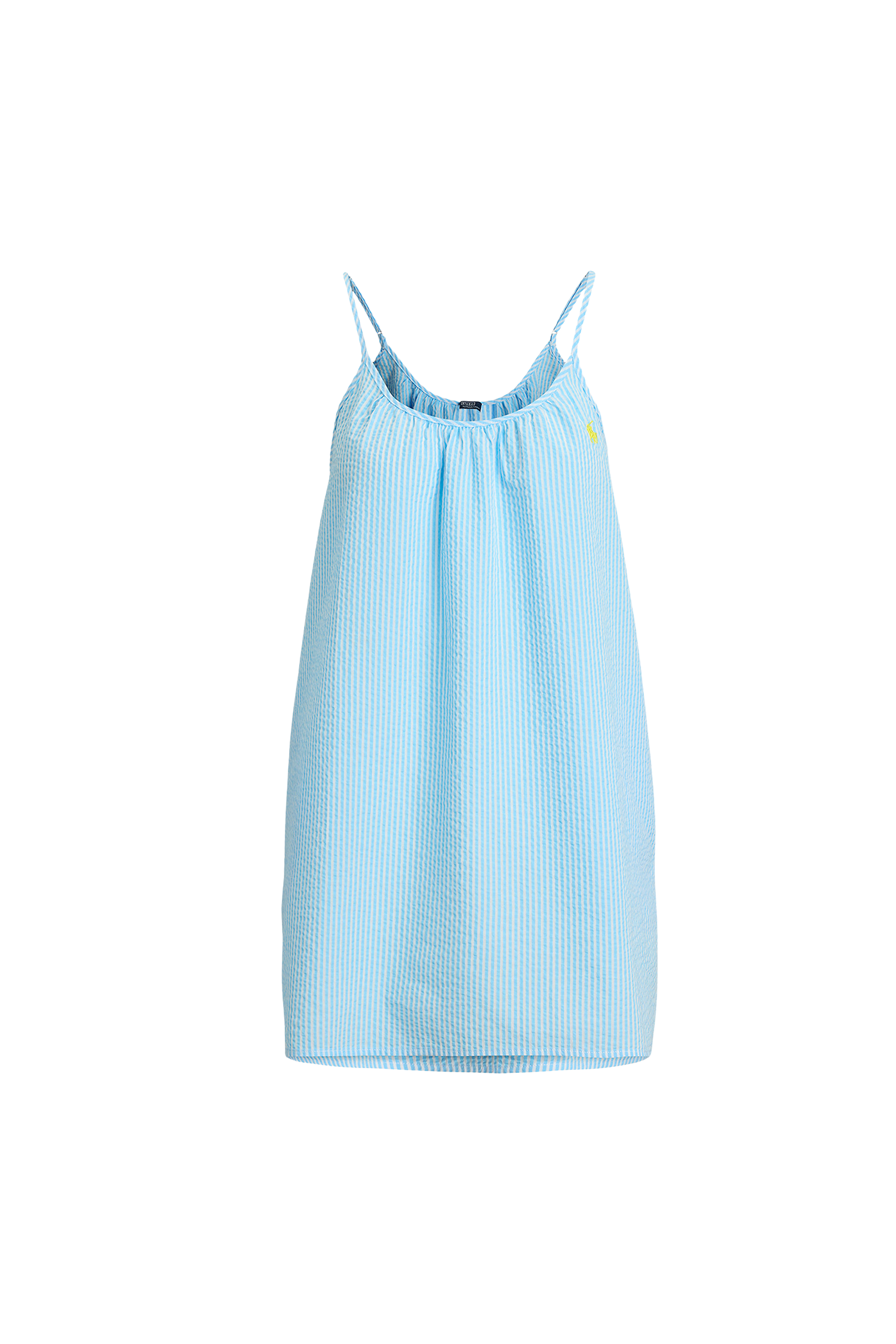 mini lounge slip dress in blue