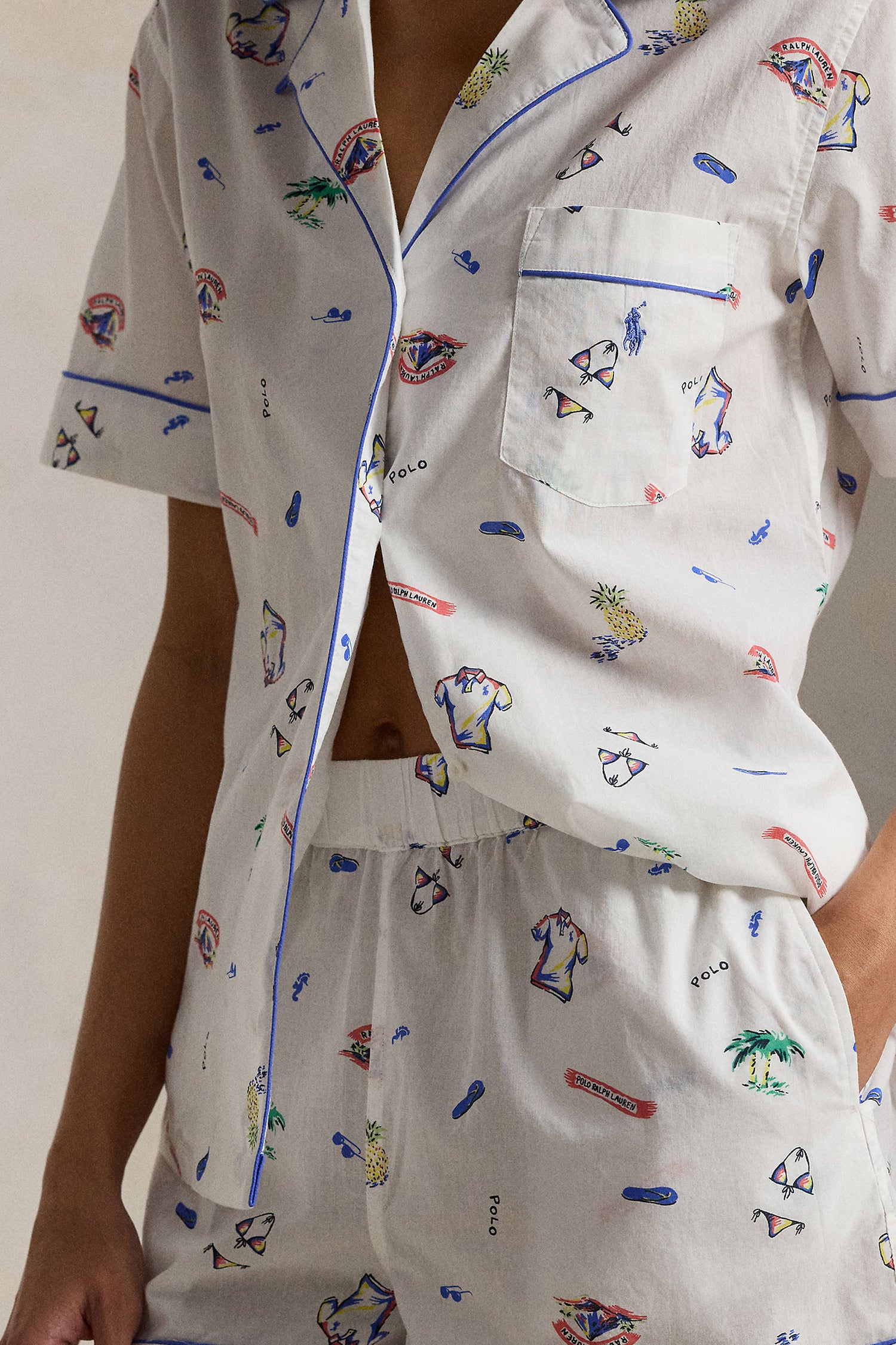 short and short sleeve pj set