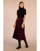 short sleeve turtleneck sweater in black