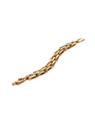 gold chain link bracelet