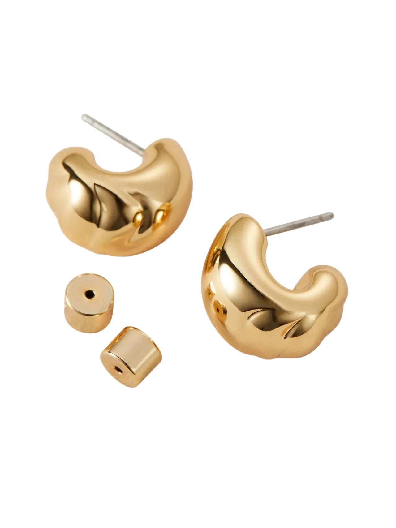 gold small hoops