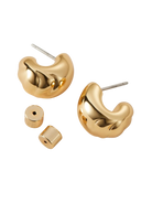 gold small hoops