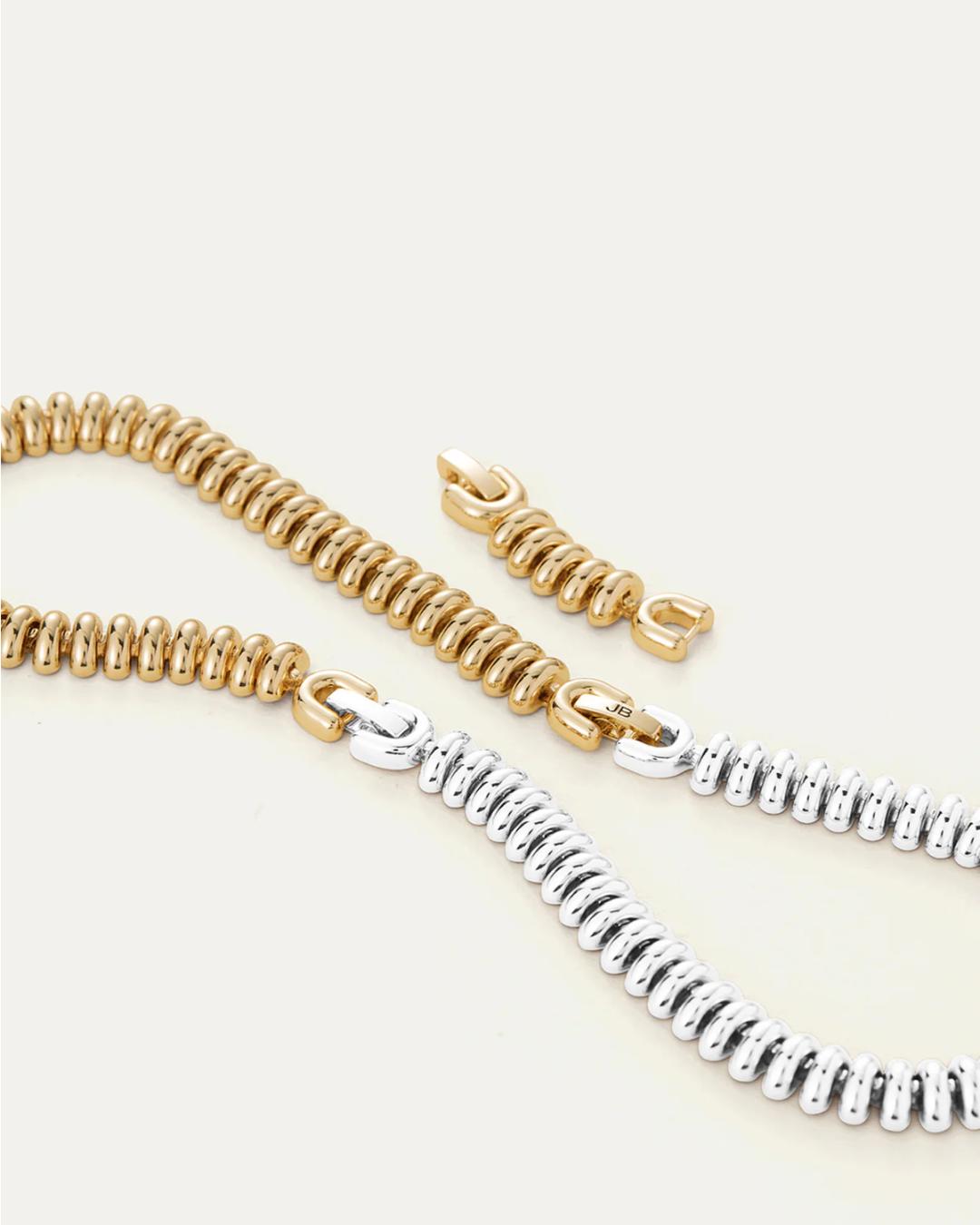 two tone choker Jenny Bird necklace