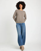 Splendid Tori Cashmere Sweater in Tawny