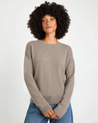 Splendid Tori Cashmere Sweater in Tawny