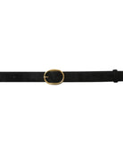 black suede belt