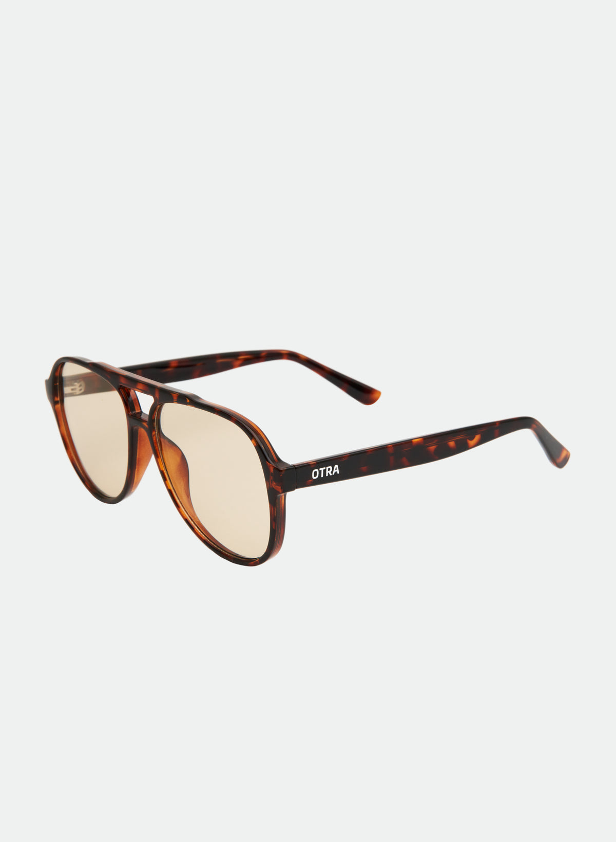 oversized tortoise aviator sunglasses