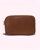 Stoney Clover Lane Double Zip Pouch in Espresso