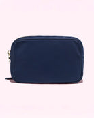 Stoney Clover Lane Double Zip Pouch in Navy