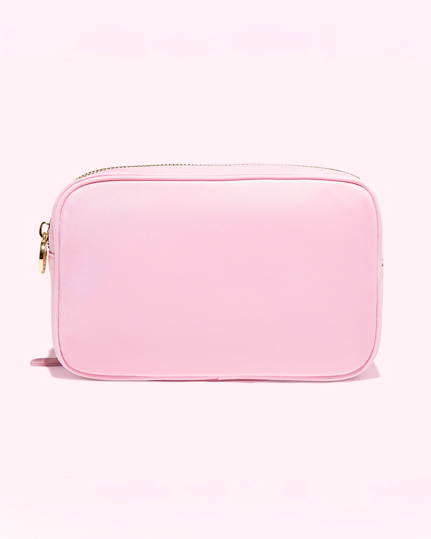 Stoney Clover Lane Double Zip Pouch in Flamingo