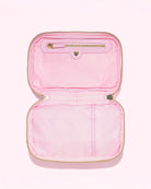 Stoney Clover Lane Double Zip Pouch in Flamingo