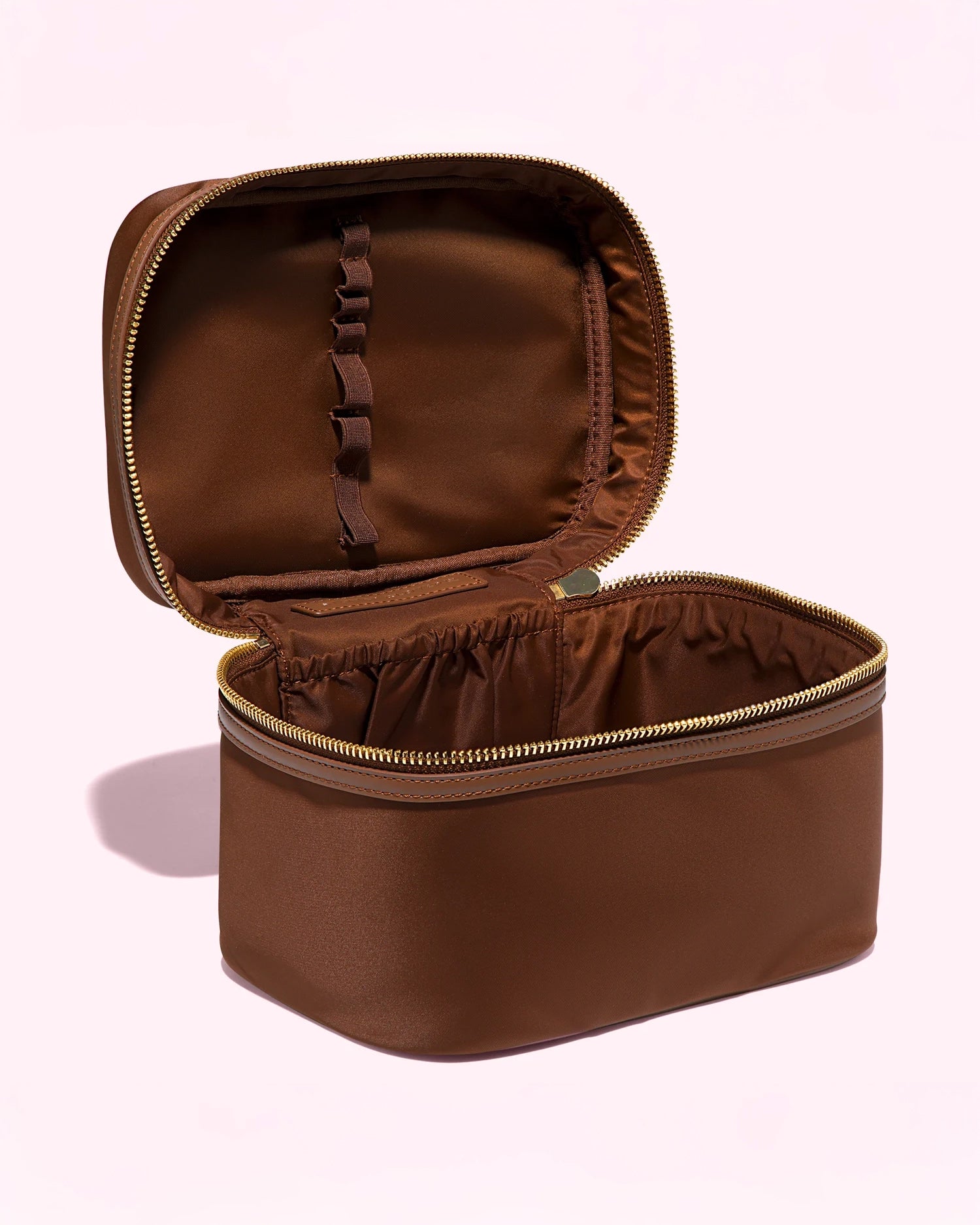 Stoney Clover Lane Vanity Case in Espresso Brown