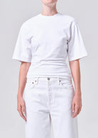 short sleeve white t-shirt