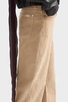 wide leg tan pant