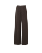 brown suiting wide leg pant