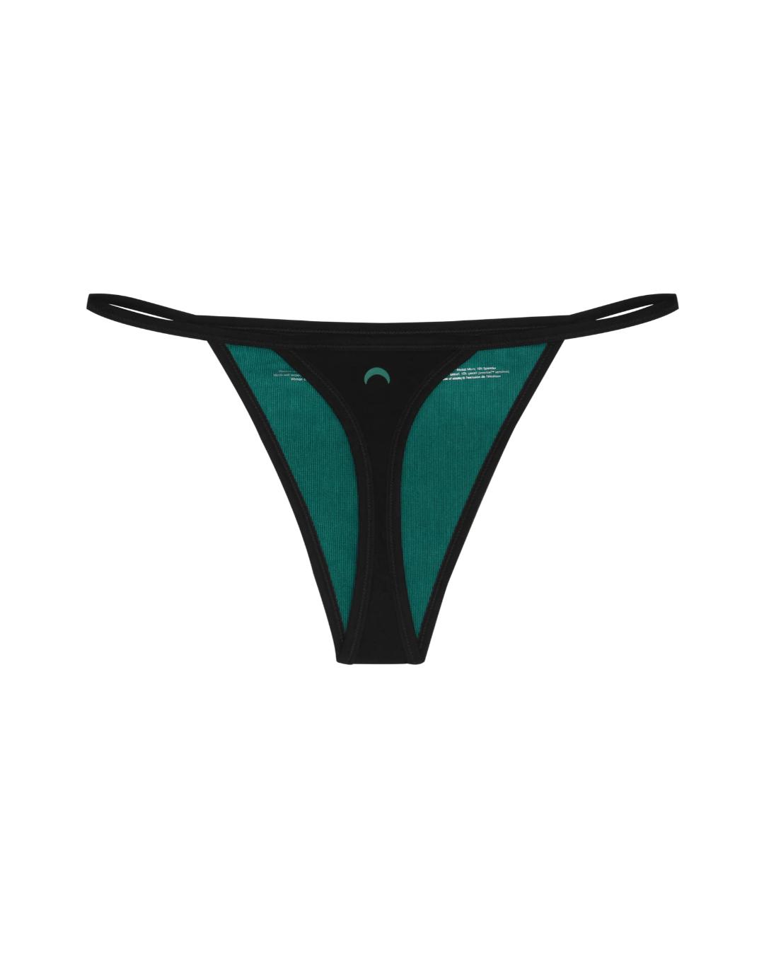 string thong in black