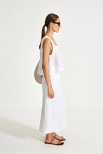 Load image into Gallery viewer, Janina White Maxi Skirt
