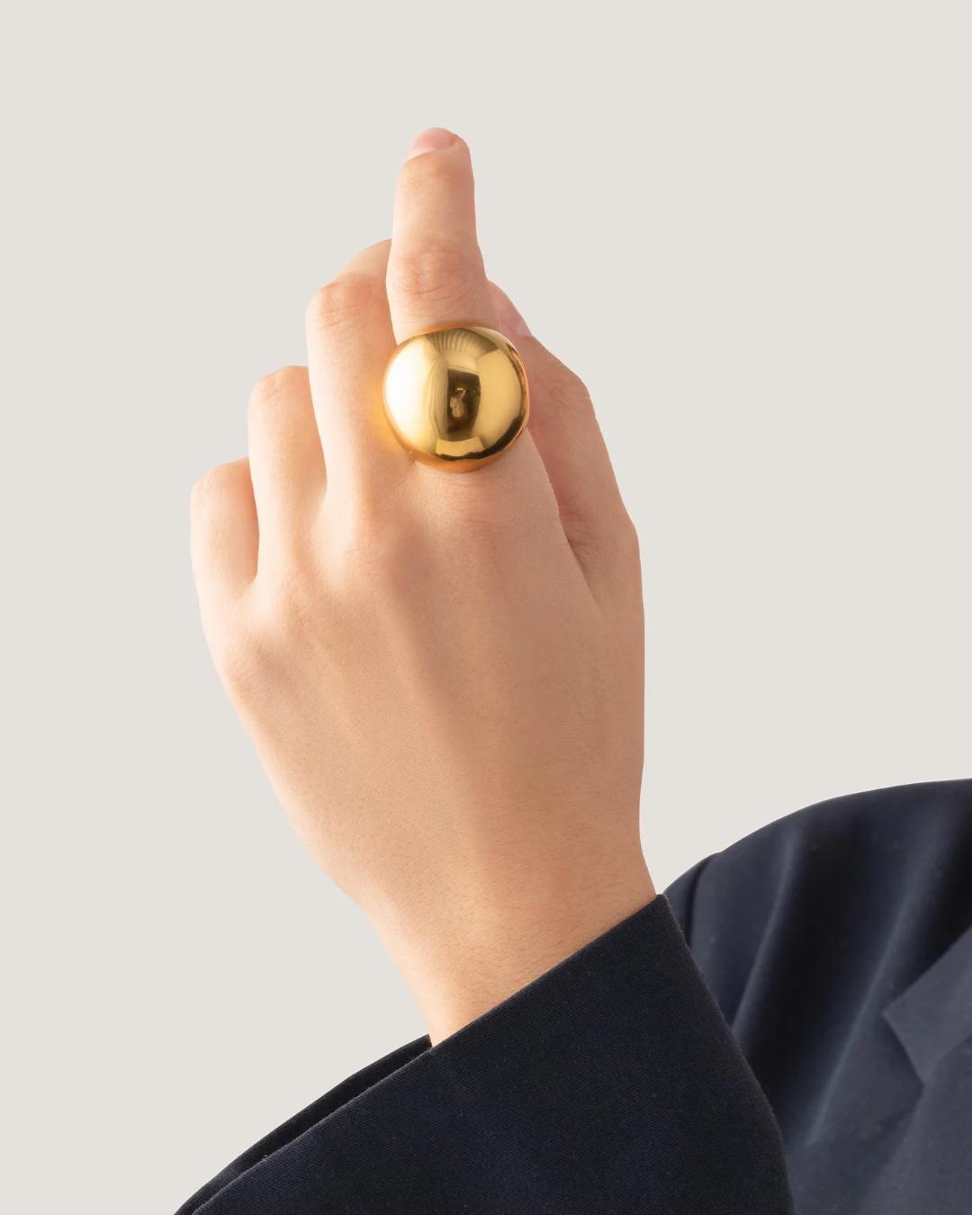 jenny bird statement round ring