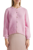 pink cardigan