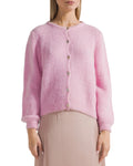 Susan Alpaca Cardigan | Soft Berry