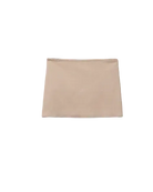 strapless tube top in beige