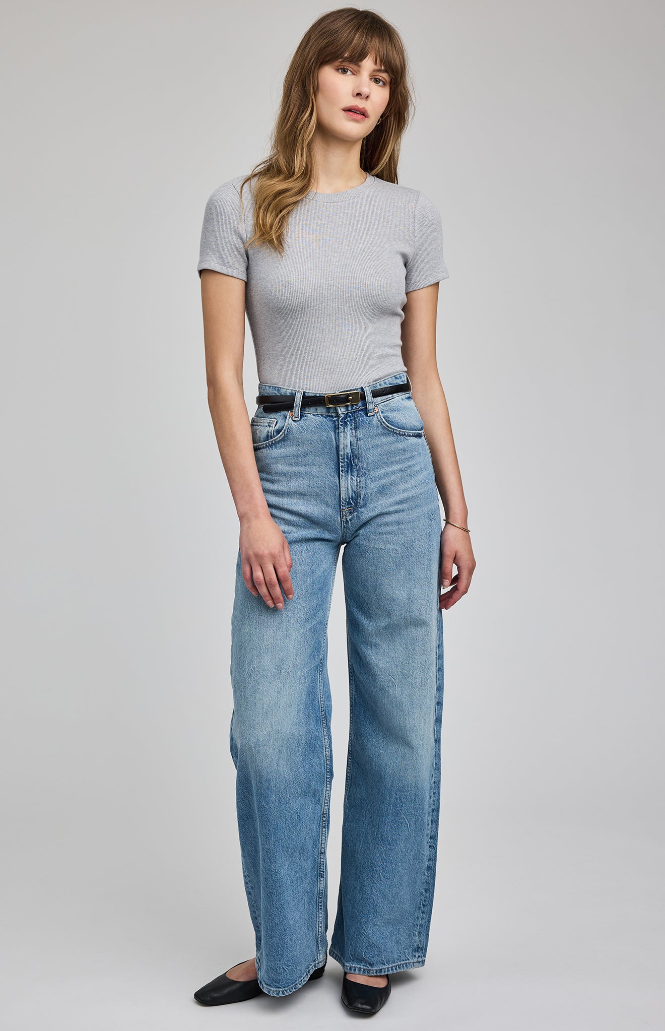 basic t-shirt in grey