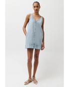 mini denim dress