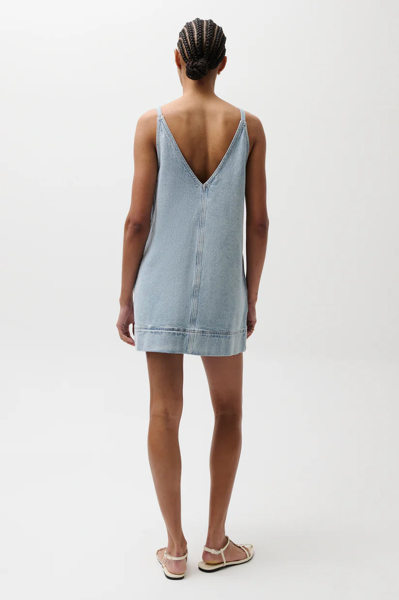 mini denim dress