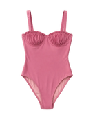 pink onepiece swimsuit