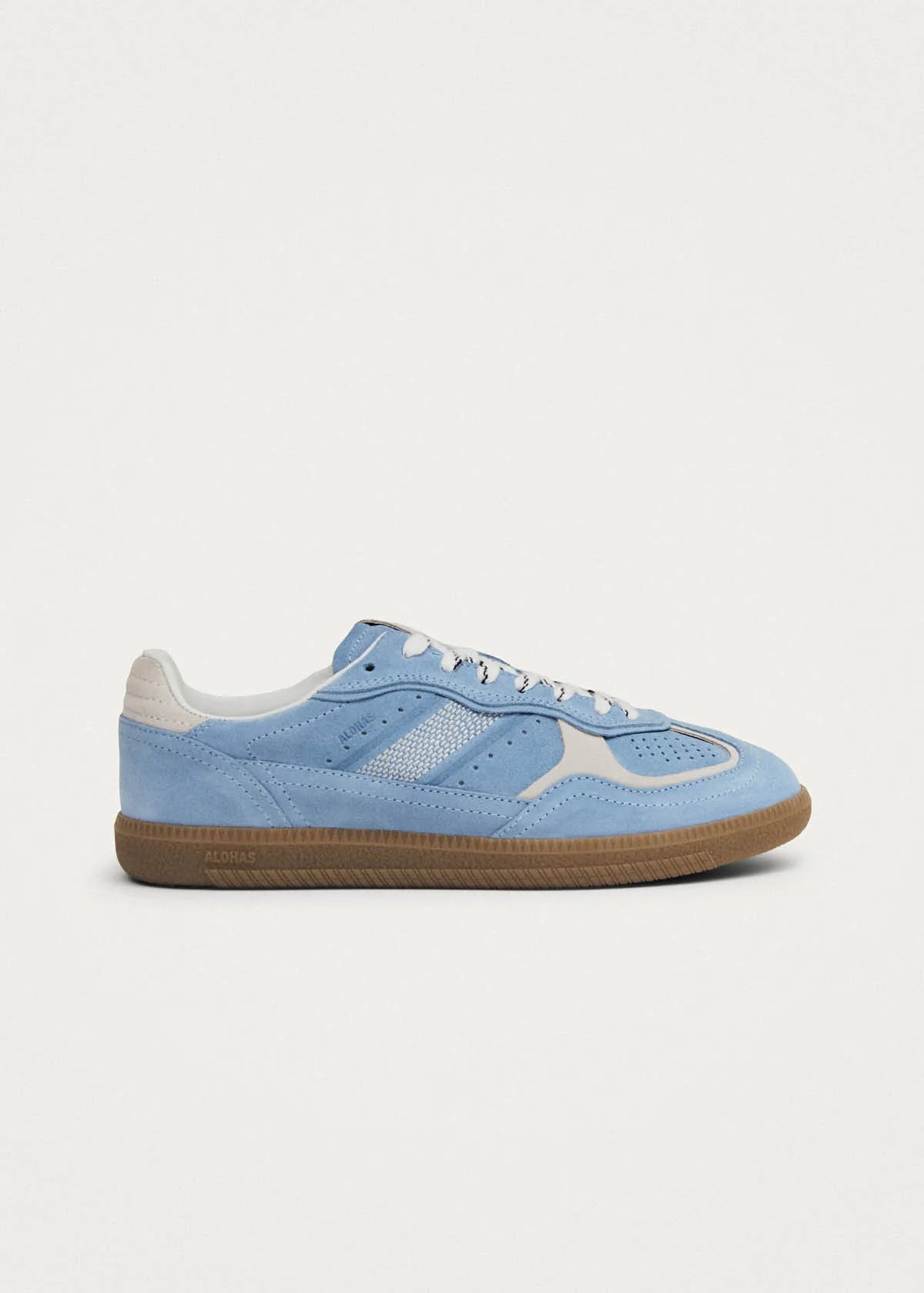 blue suede sneaker