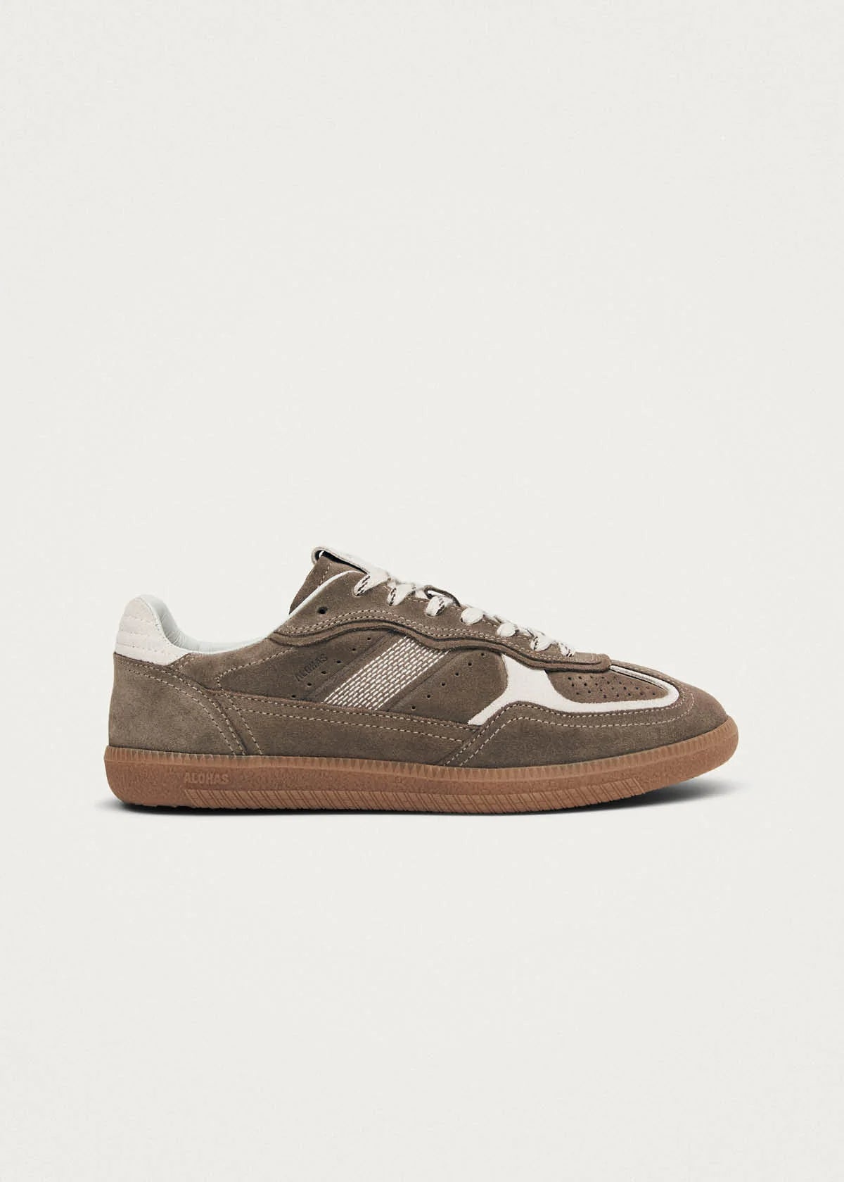 brown suede sneaker