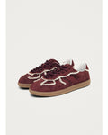 Tb.490 Crochet Burgundy Leather Sneakers