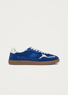 blue suede sneaker