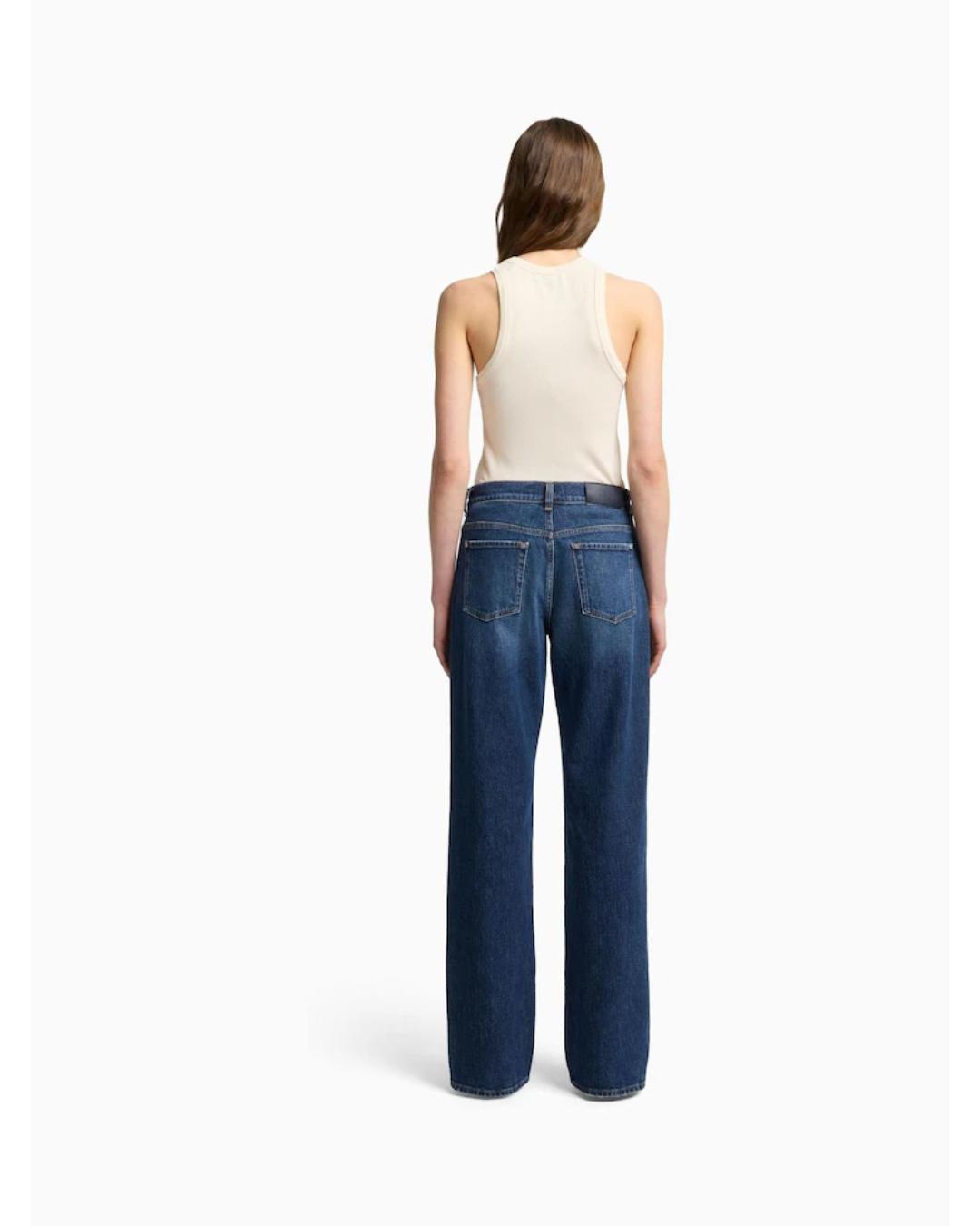 relaxed blue jean 