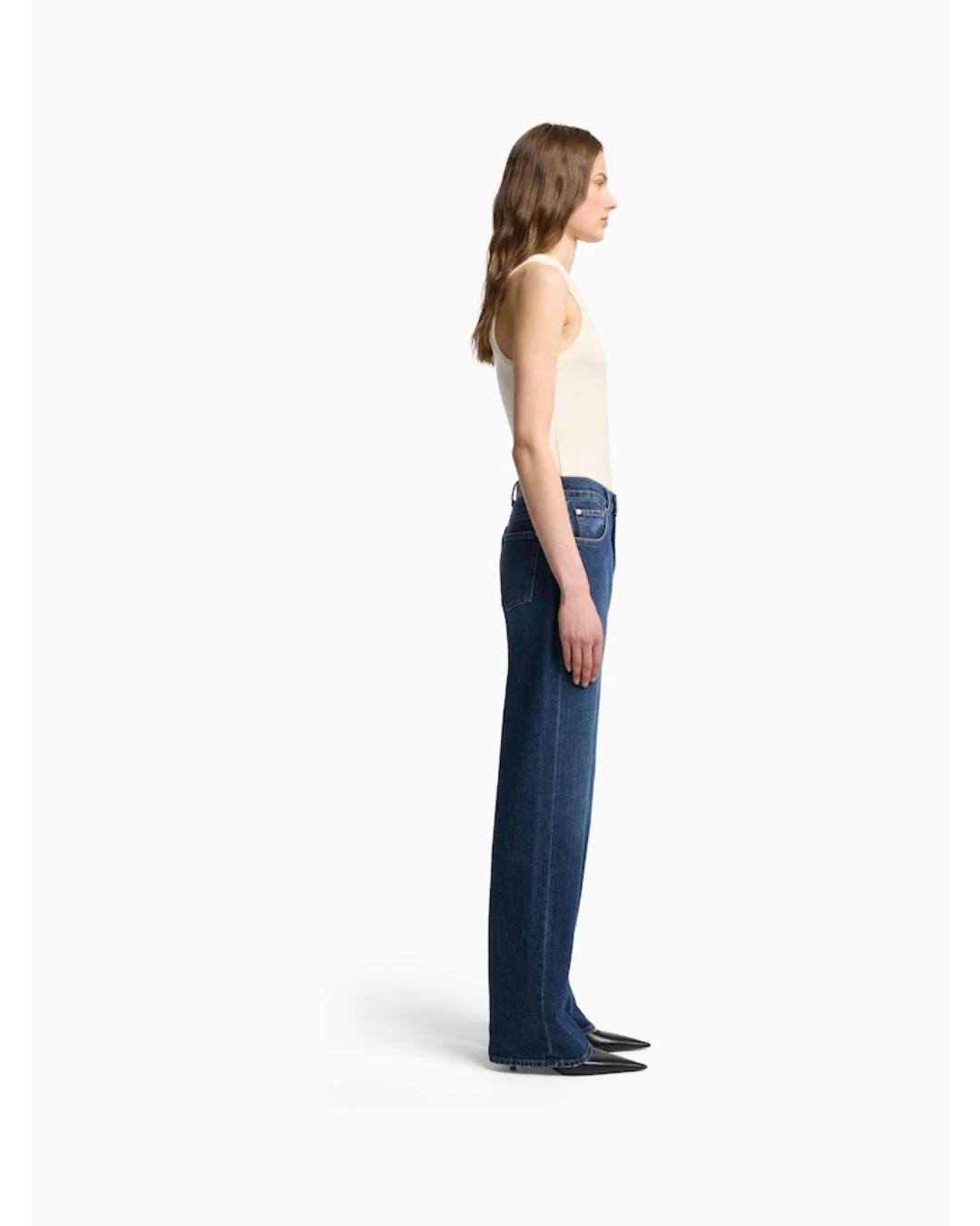 relaxed blue jean 