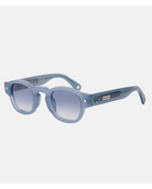blue round sunglasses