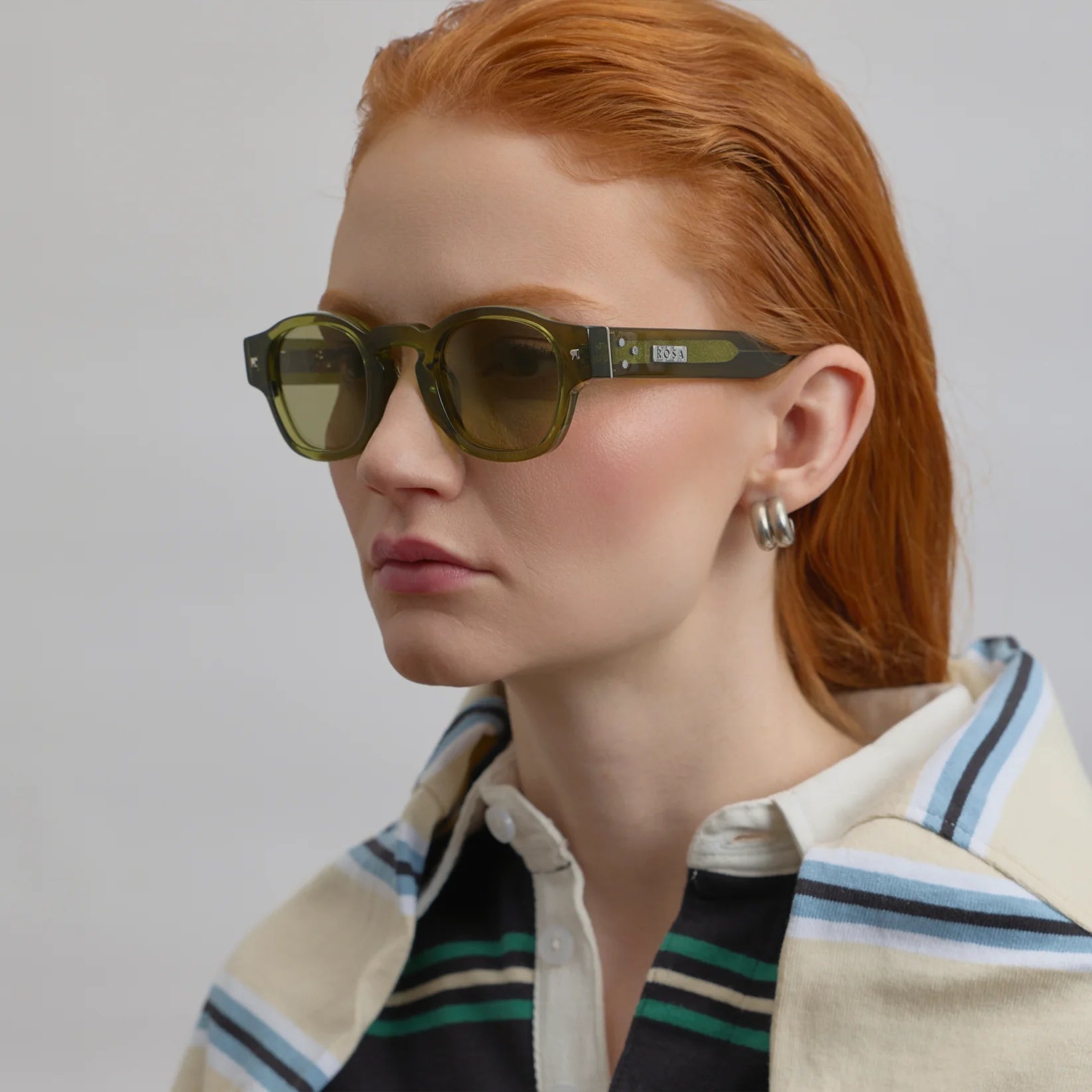 green round sunglasses