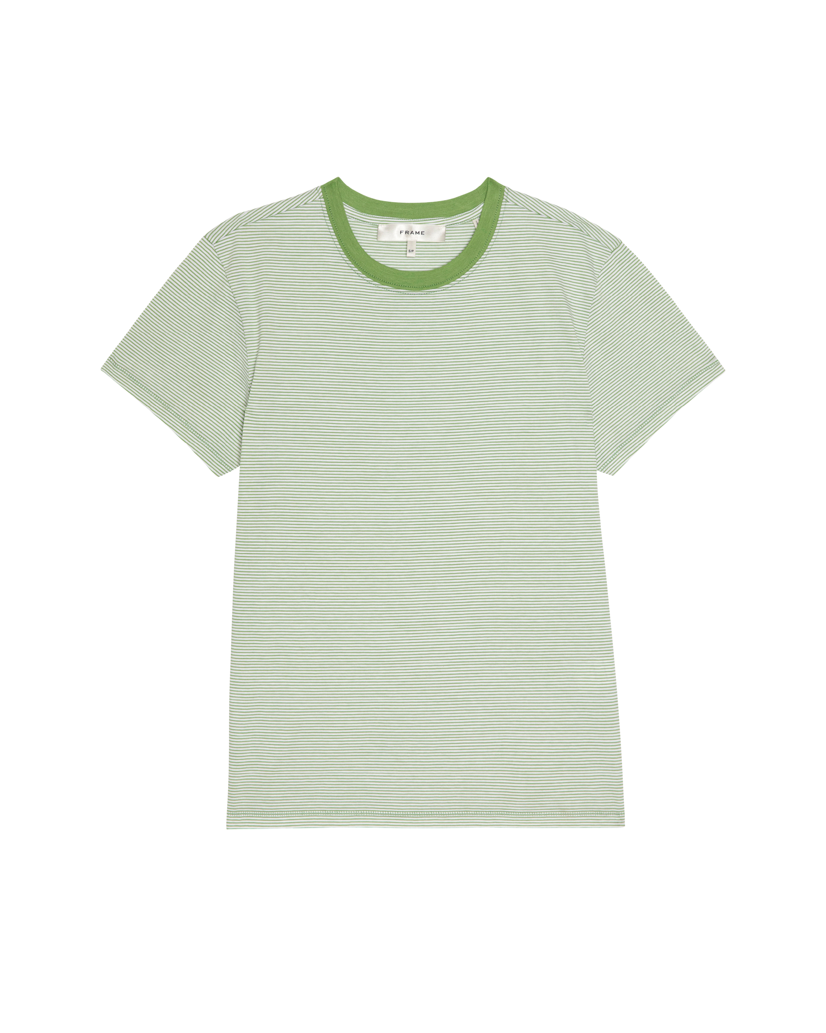 green stripe t-shirt