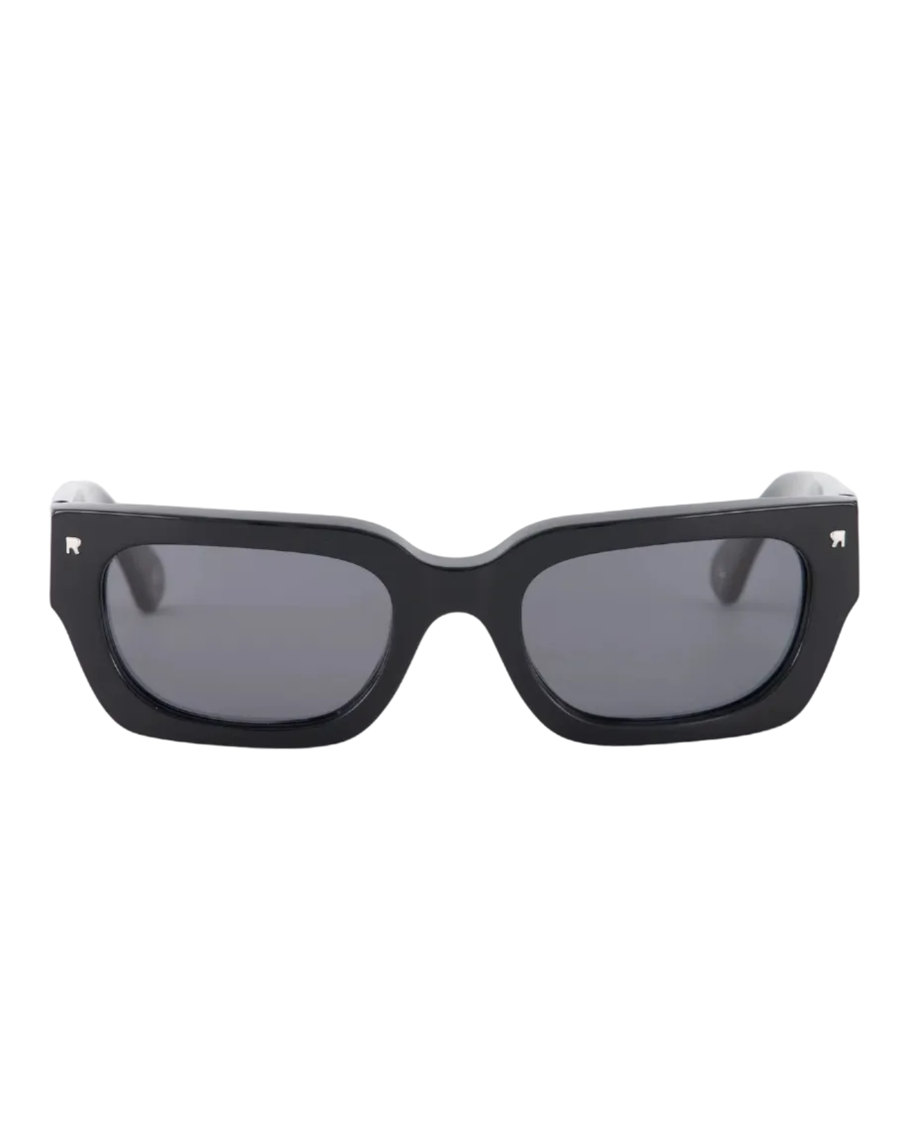 rectangular sunglasses in black