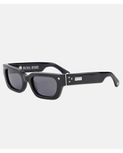 rectangular sunglasses in black