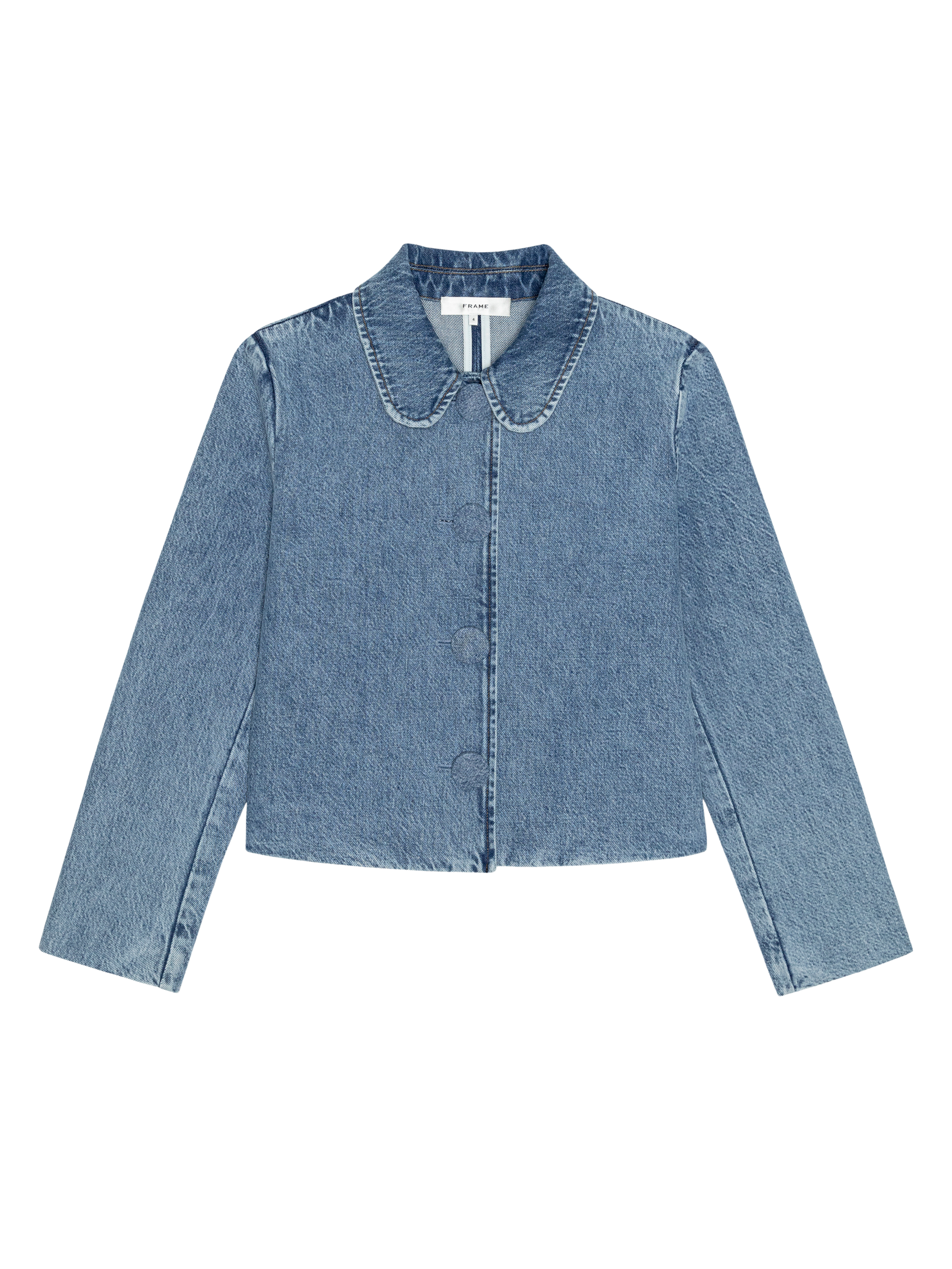 wide leg dark denim with a denim drawstring waist