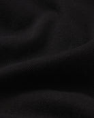 black wide leg low rise denim pant