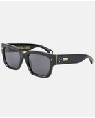 oversized square black sunglasses